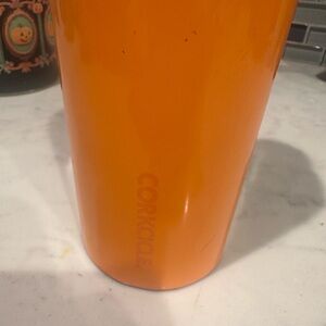 Corkcicle Orange Tumbler